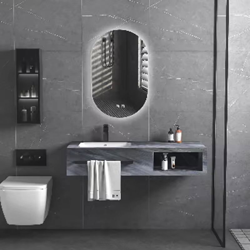 Comh -aireachta vanity seomra folctha marmair só